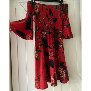 Cute Off The Shoulder Summer Dress